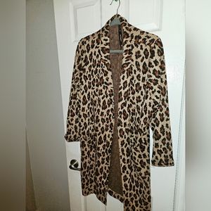 Rickis cardigan leopard print, xxl